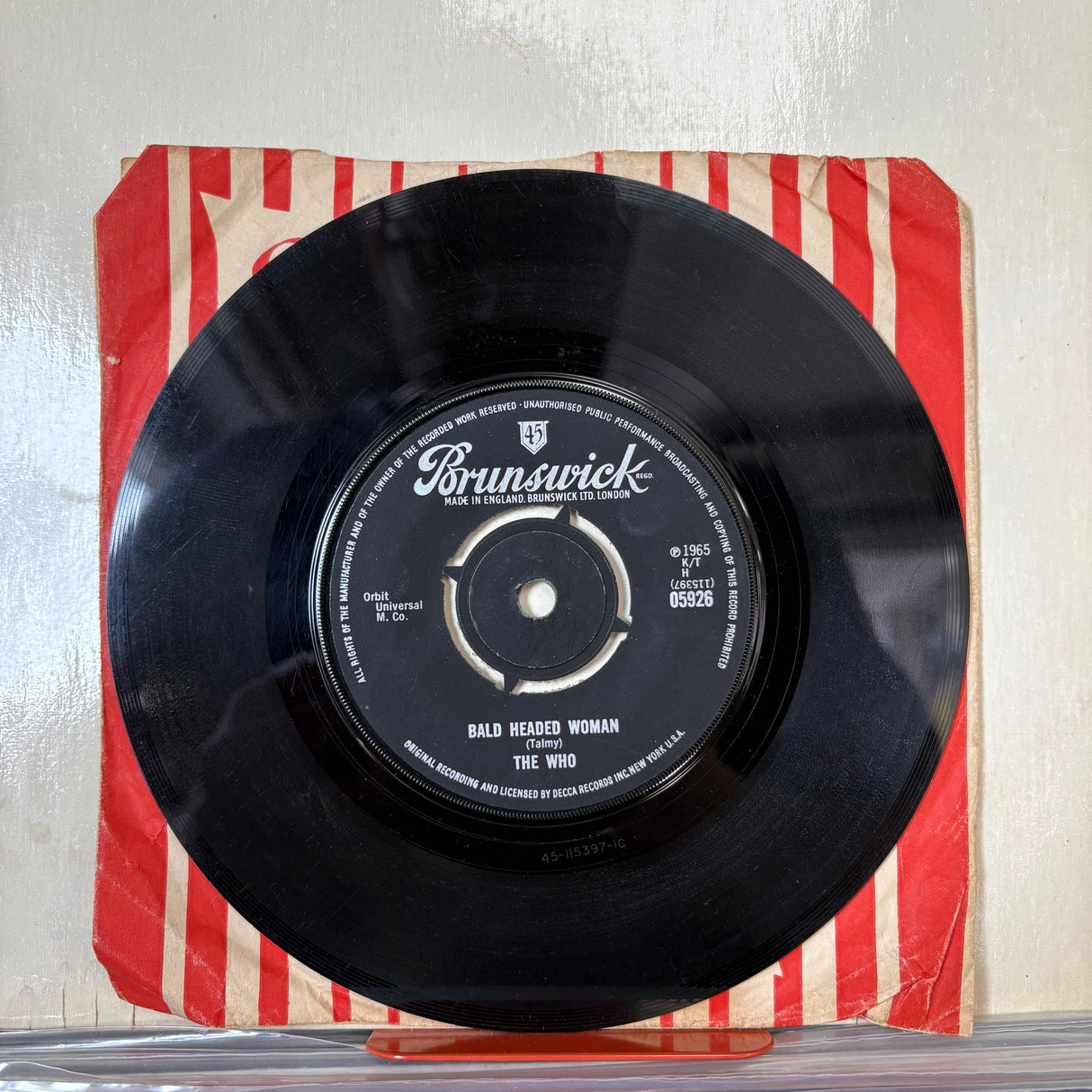 The Who - I Cant Explain 1965 Brunswick Vinyl Single