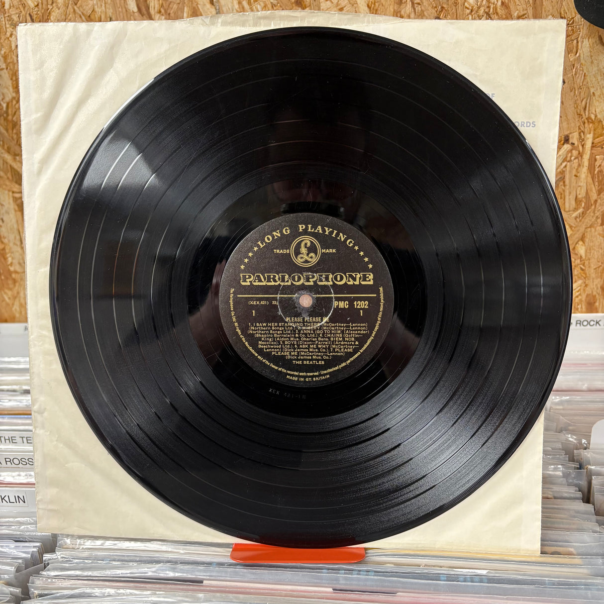 The Beatles - Please Please Me - First Press Mono - Gold Parlophone Label - VINYL