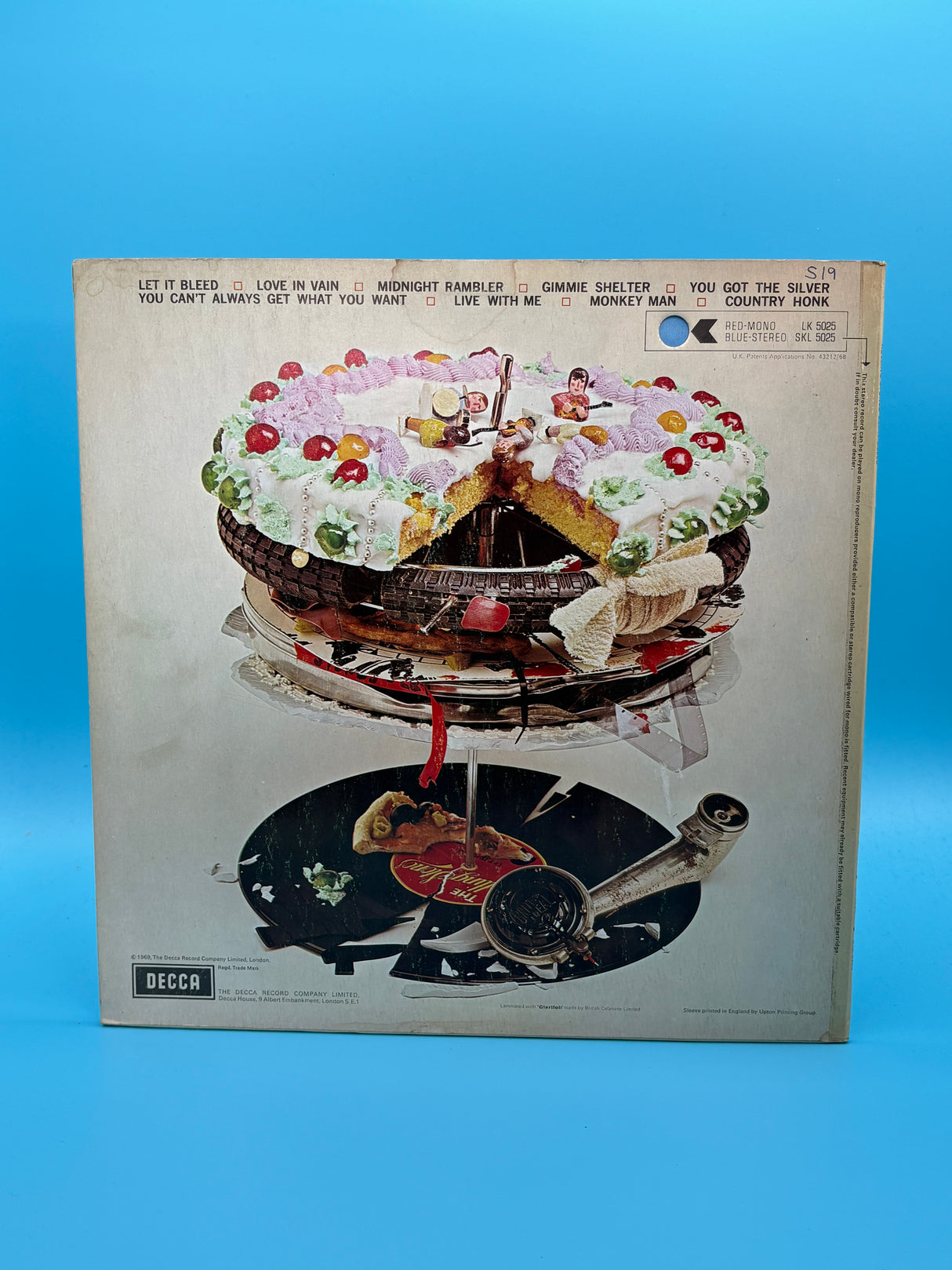 The Rolling Stones - Let It Bleed Complete Stereo Vinyl