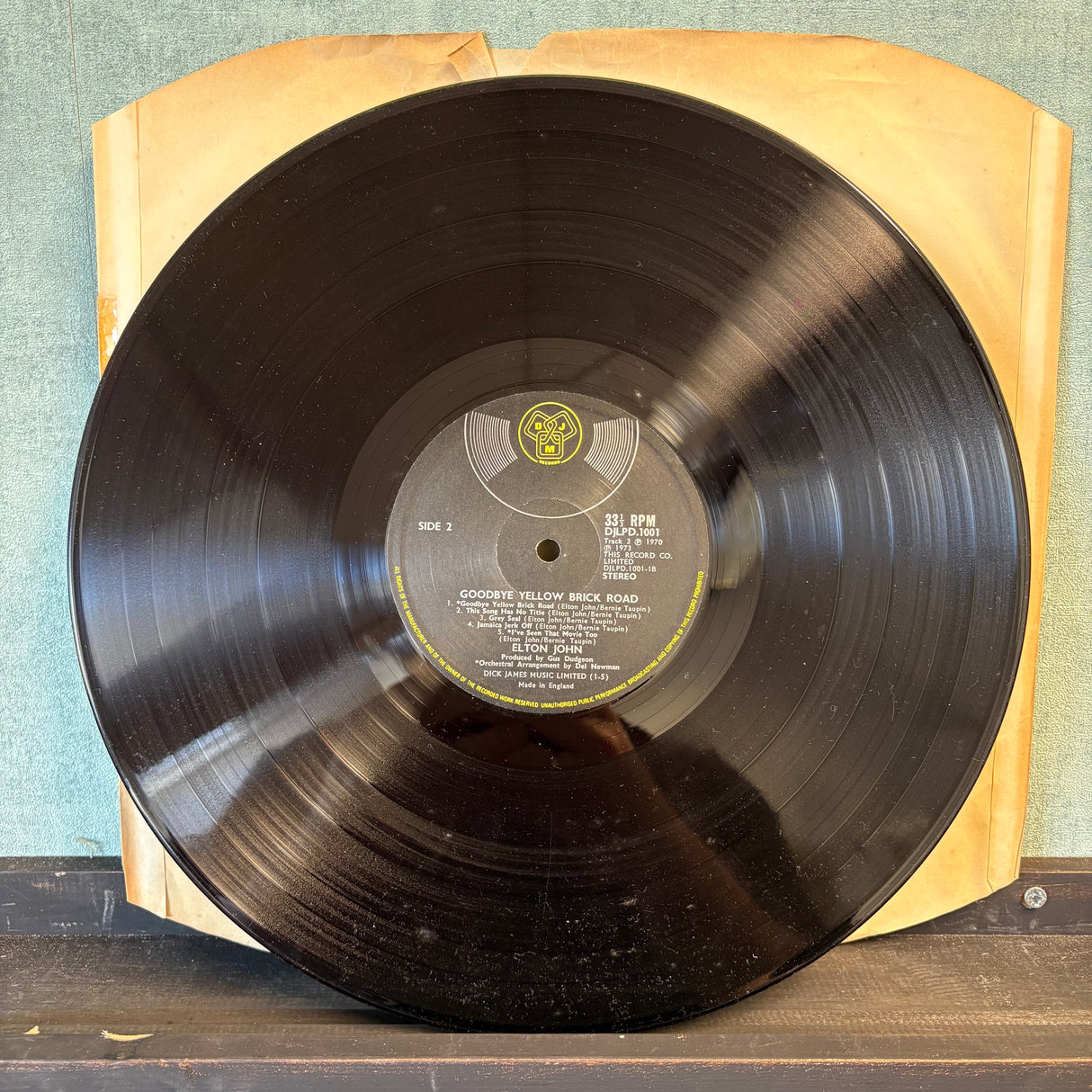 Elton John - Goodbye Yellow Brick Road - Translucent Red VINYL