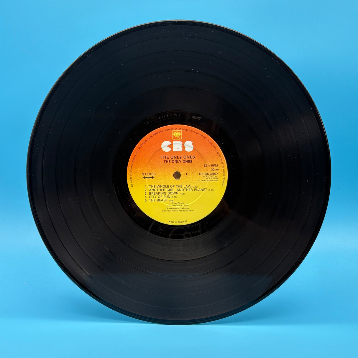 The Only Ones - The Only Ones Vinyl