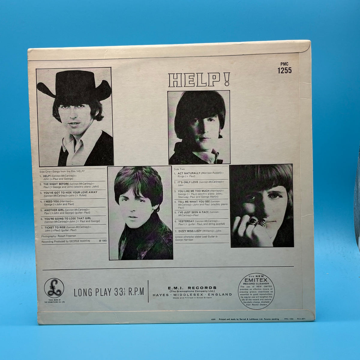 The Beatles - Help Mono UK First Pressing Vinyl