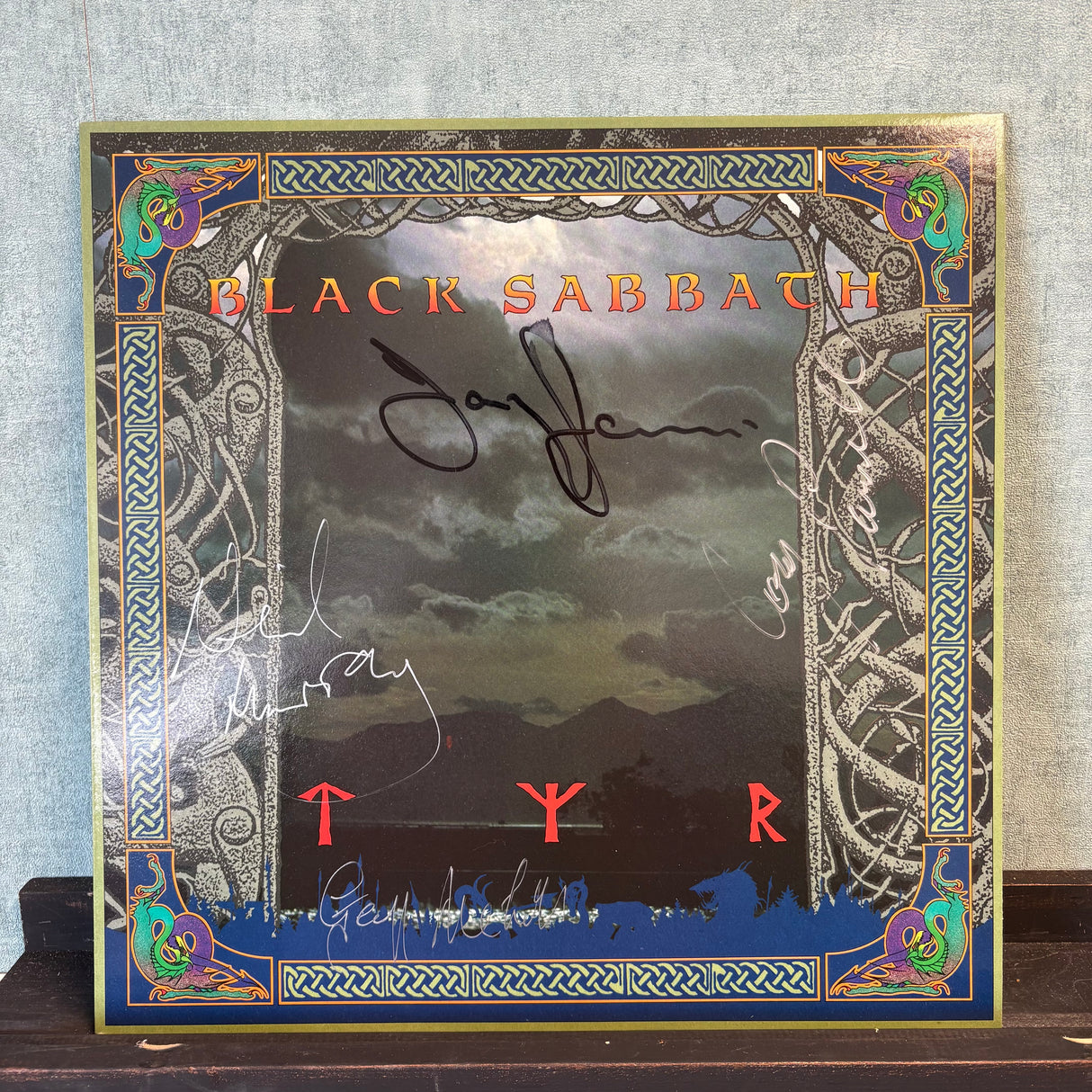 Black Sabbath - TYR - UK First Press - Signed - VINYL