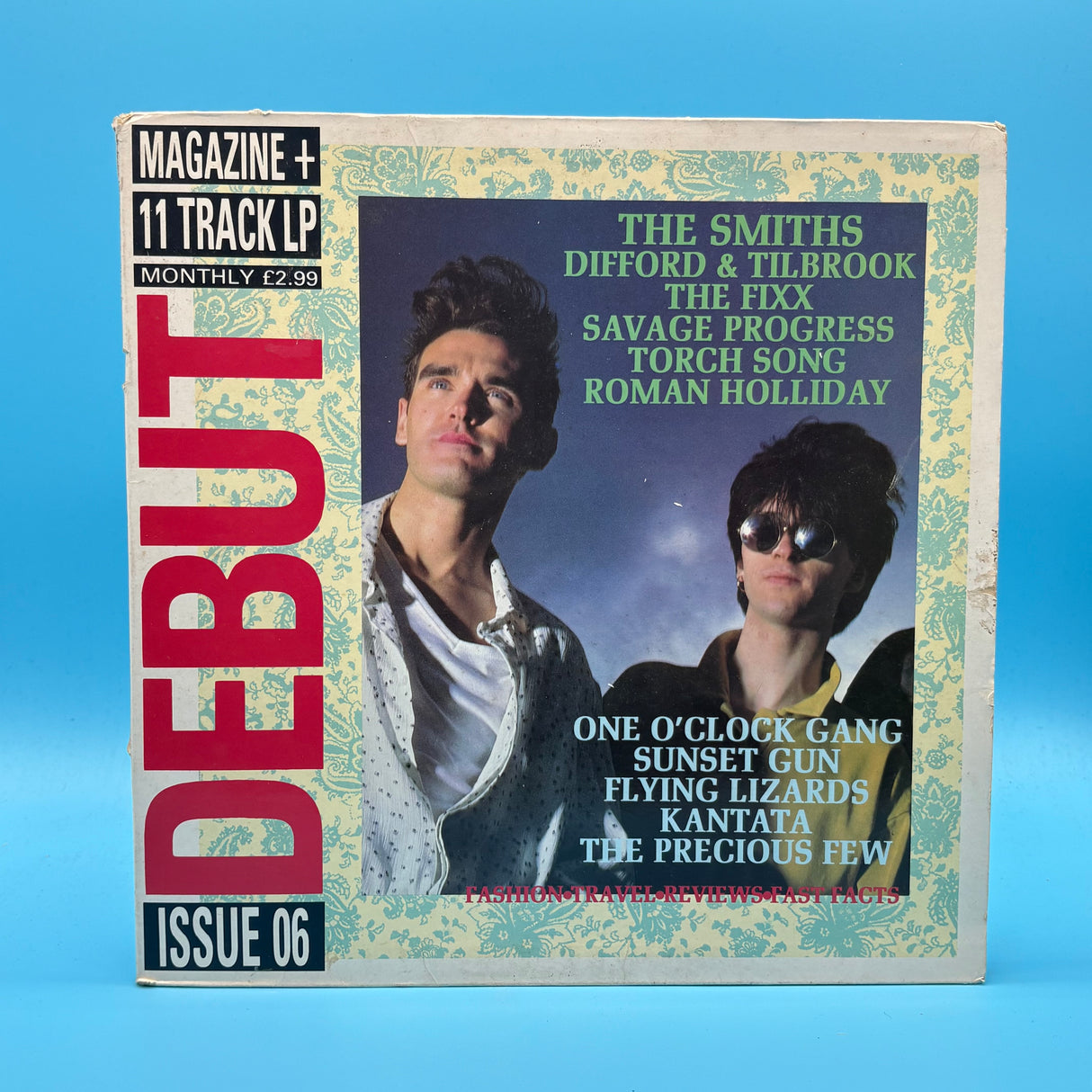 Debut Magazine and LP Ft. The Smiths Vinyl