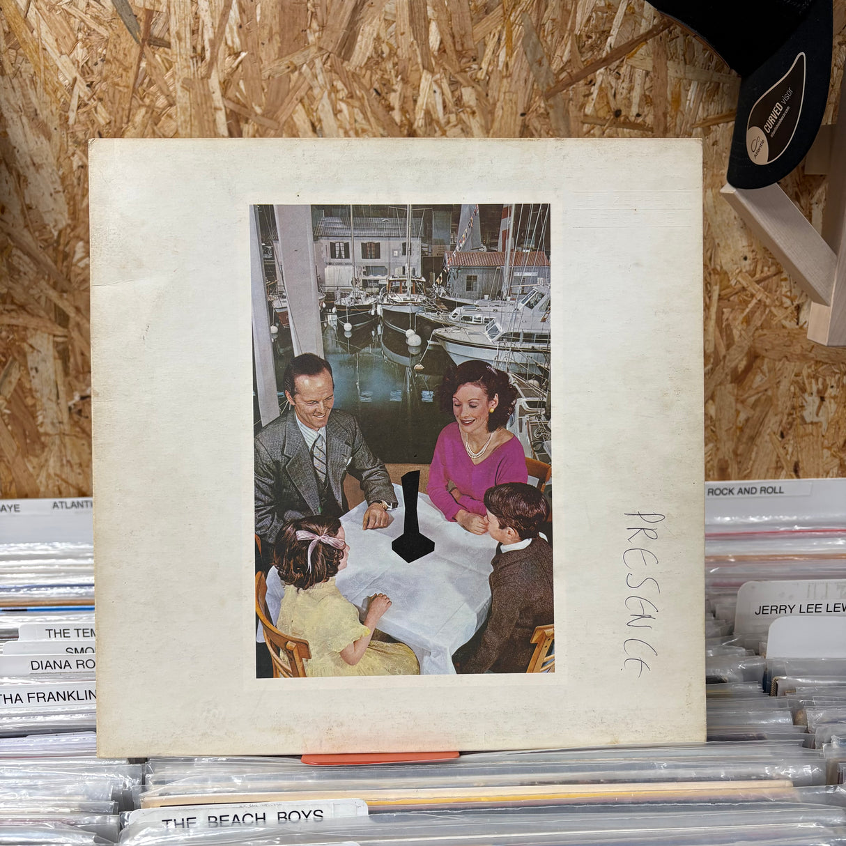 Led Zeppelin - Presence - No text on label - VINYL