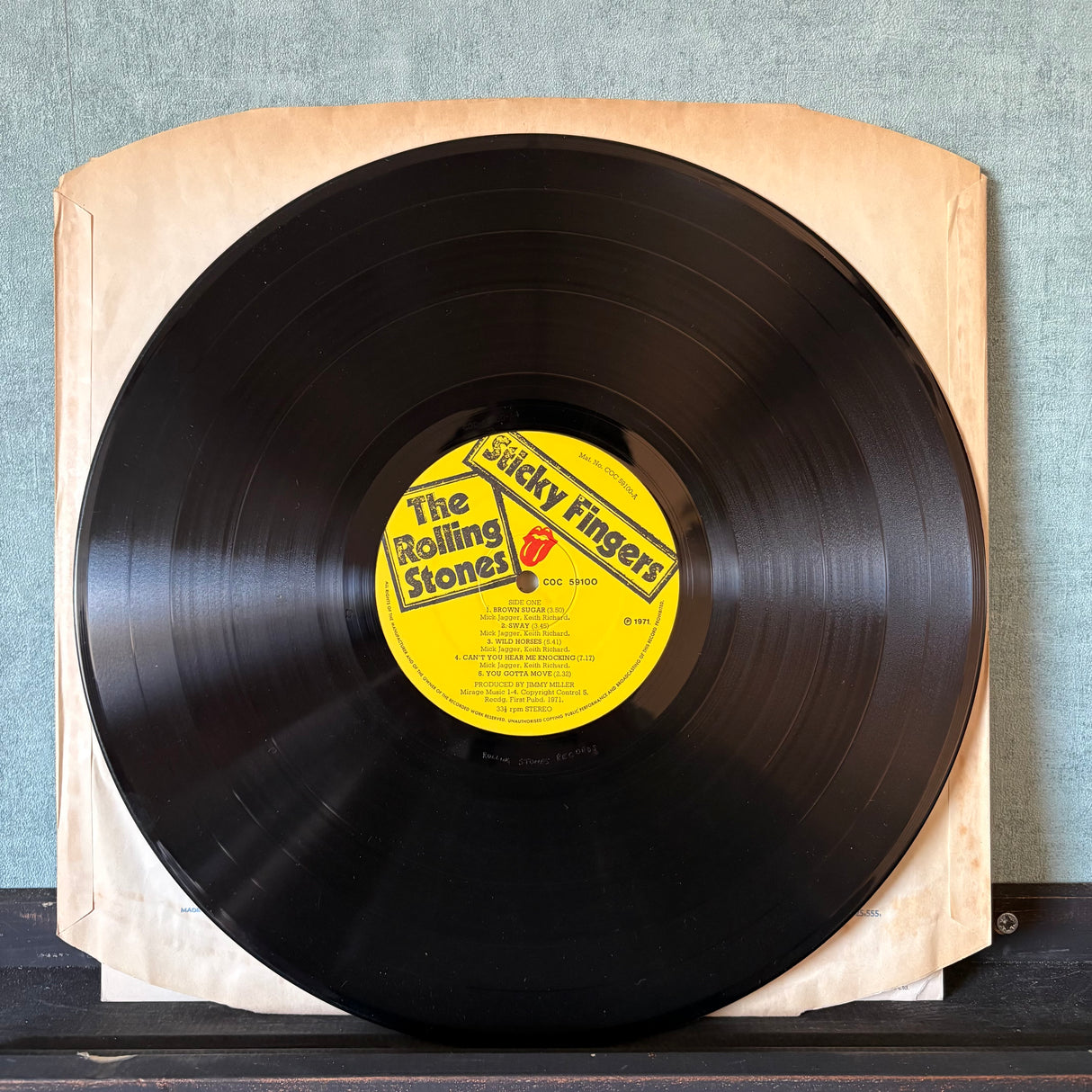 The Rolling Stones - Sticky Fingers - Working Zip - VINYL