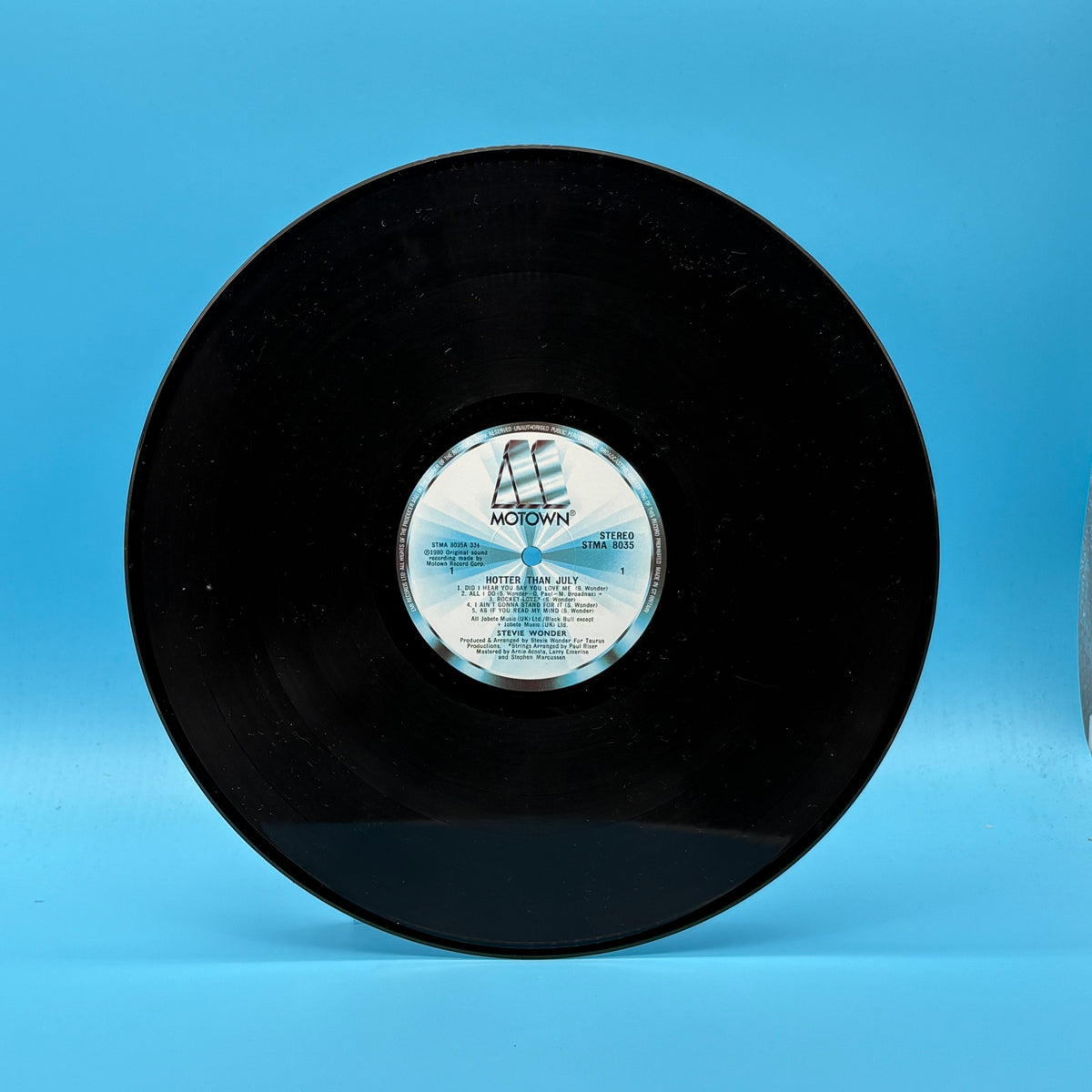 Stevie Wonder - Hotter Than July Vinyl