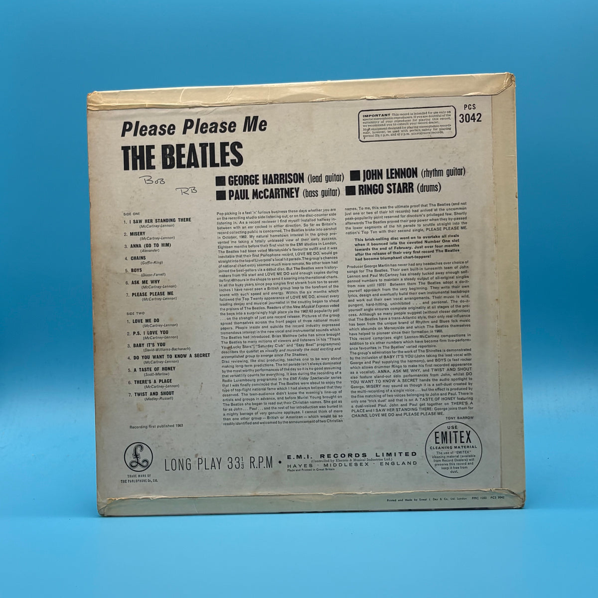 The Beatles - Please Please Me Gold Stereo Vinyl