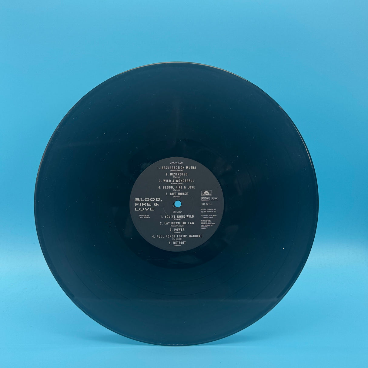 The Almighty - Blood, Fire and Love Vinyl