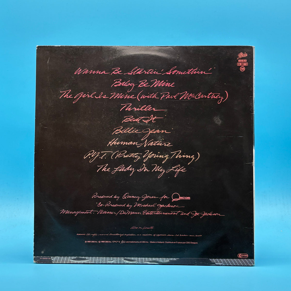 Michael Jackson - Thriller Vinyl