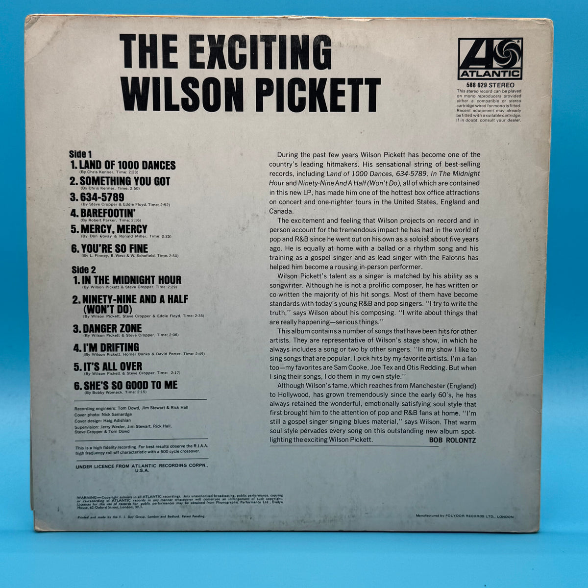Wilson Pickett - The Exciting Vinyl