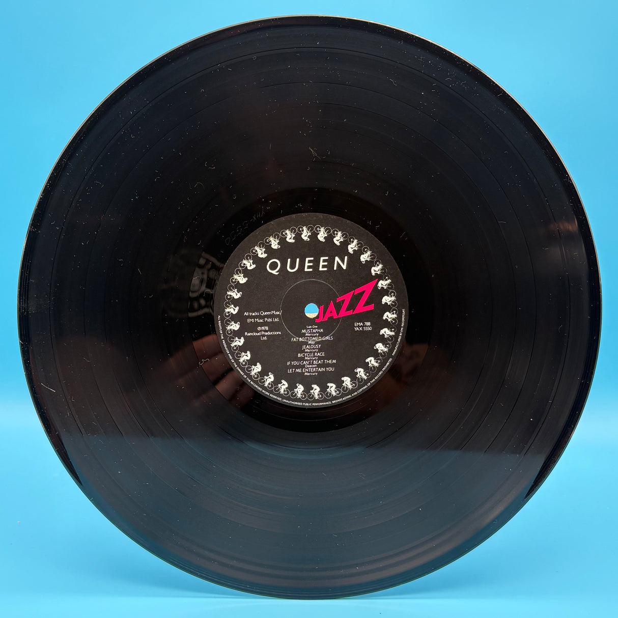 Queen - Jazz With Attached Poster Vinyl