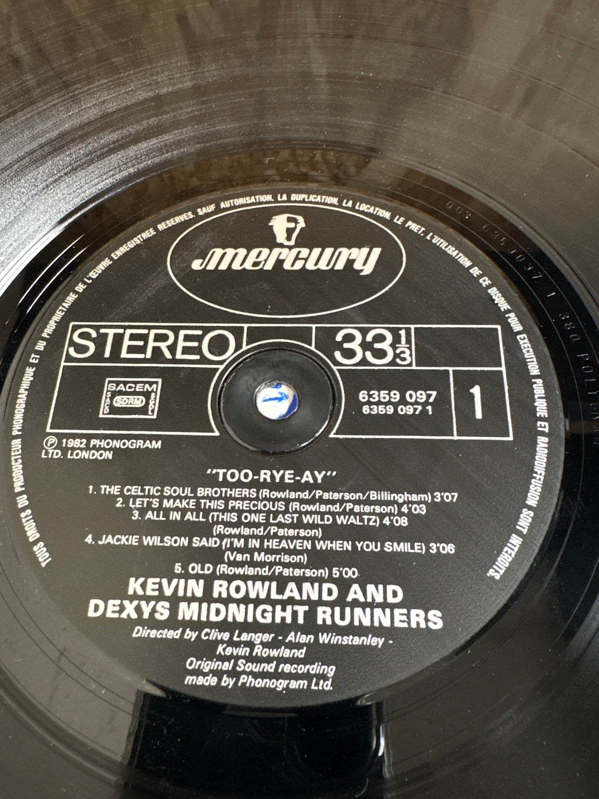 Kevin Rowland And Dexys Midnight Runners - Too-Rye-Ay - VINYL