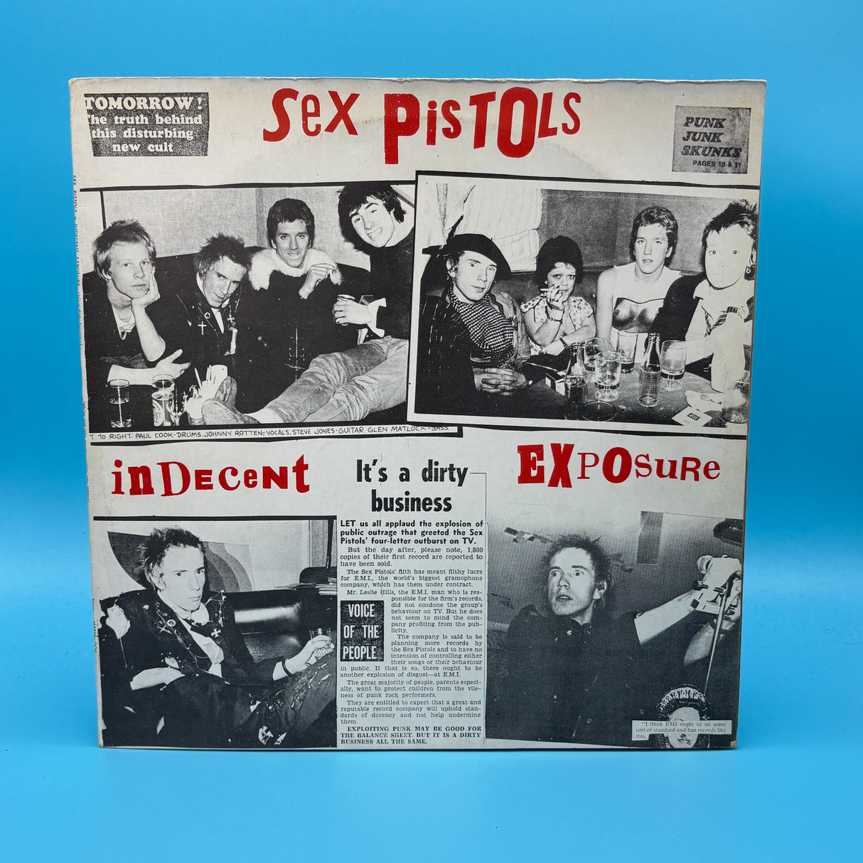 Sex Pistols - Indecent Exposure White Label Vinyl