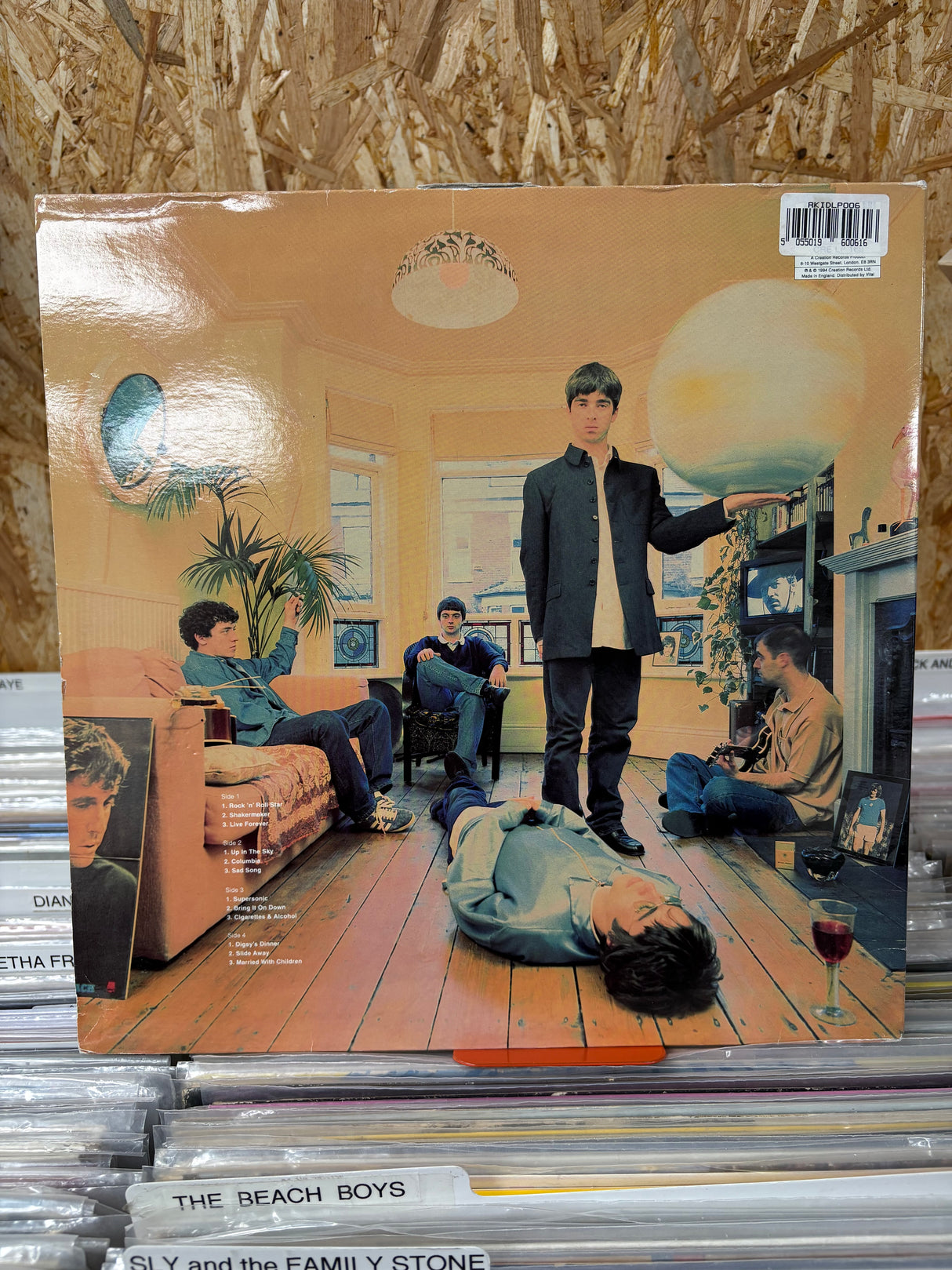 Oasis - Definitely Maybe - Creation Records MPO Pressing - VINYL