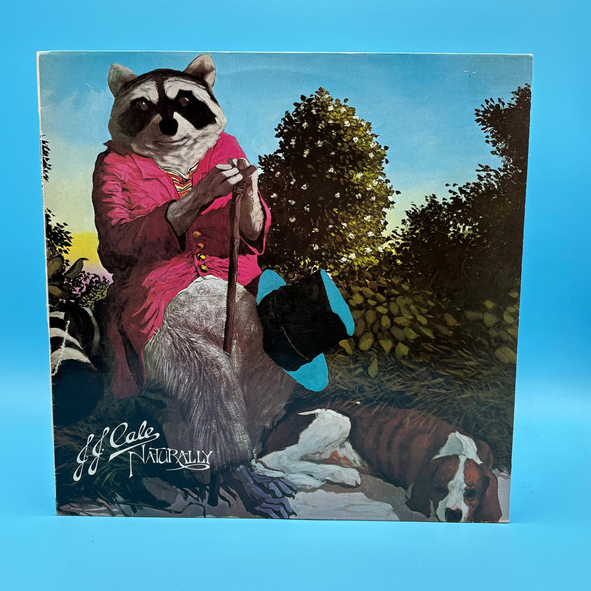 JJ Cale - Naturally White Label Vinyl