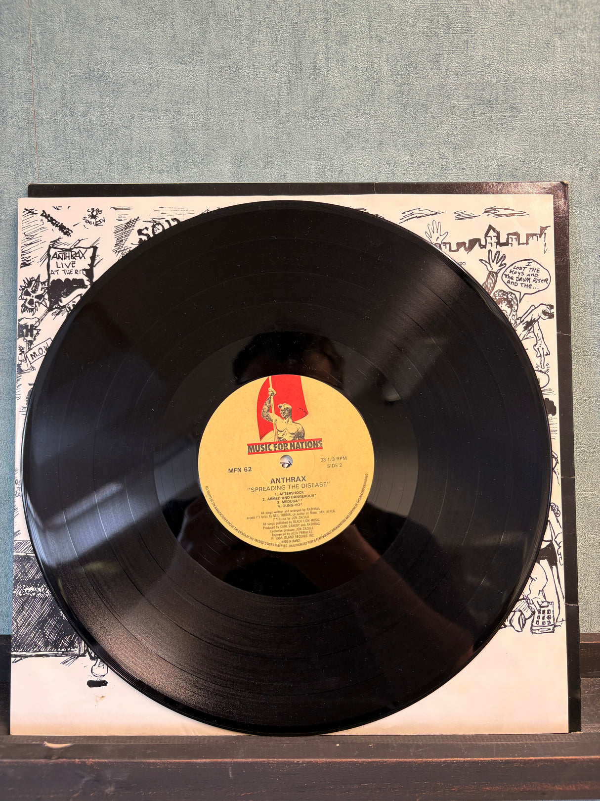 Anthrax - Spreading Disease - VINYL