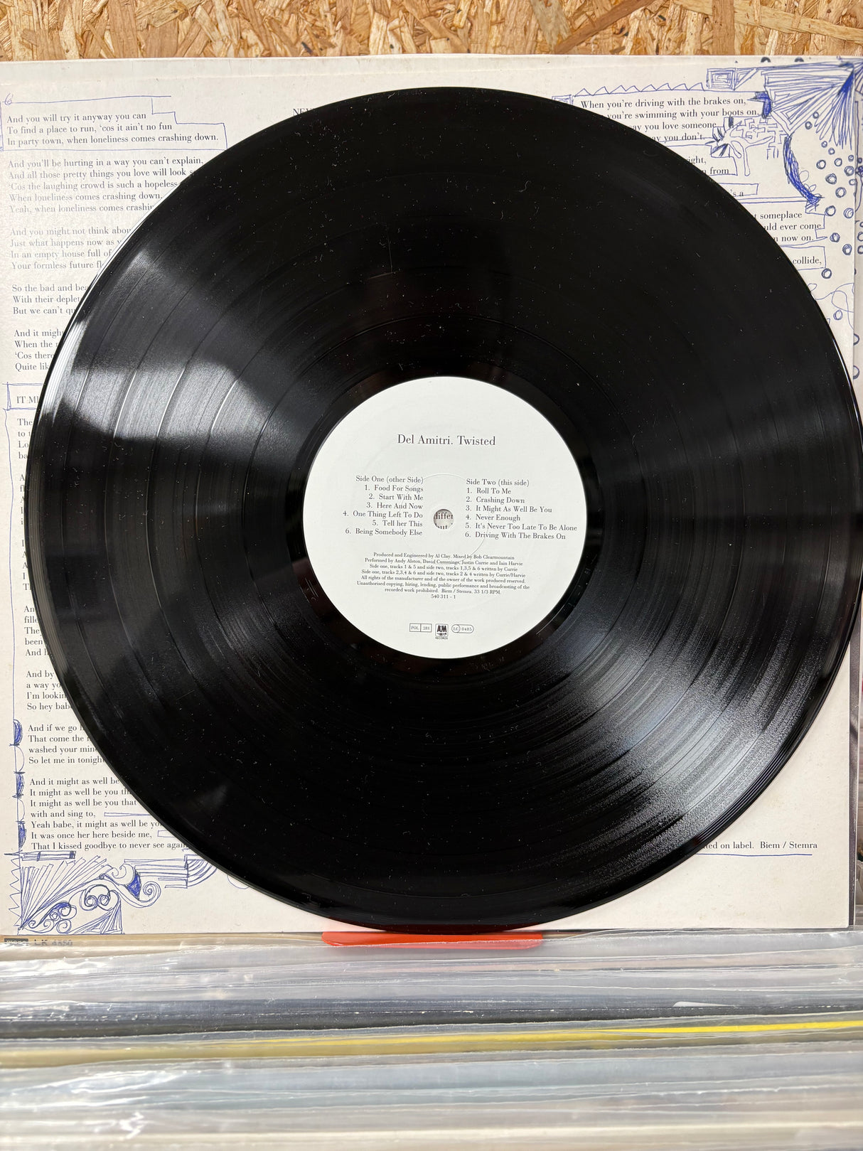 Del Amitri - Twisted - Original 1995 - VINYL