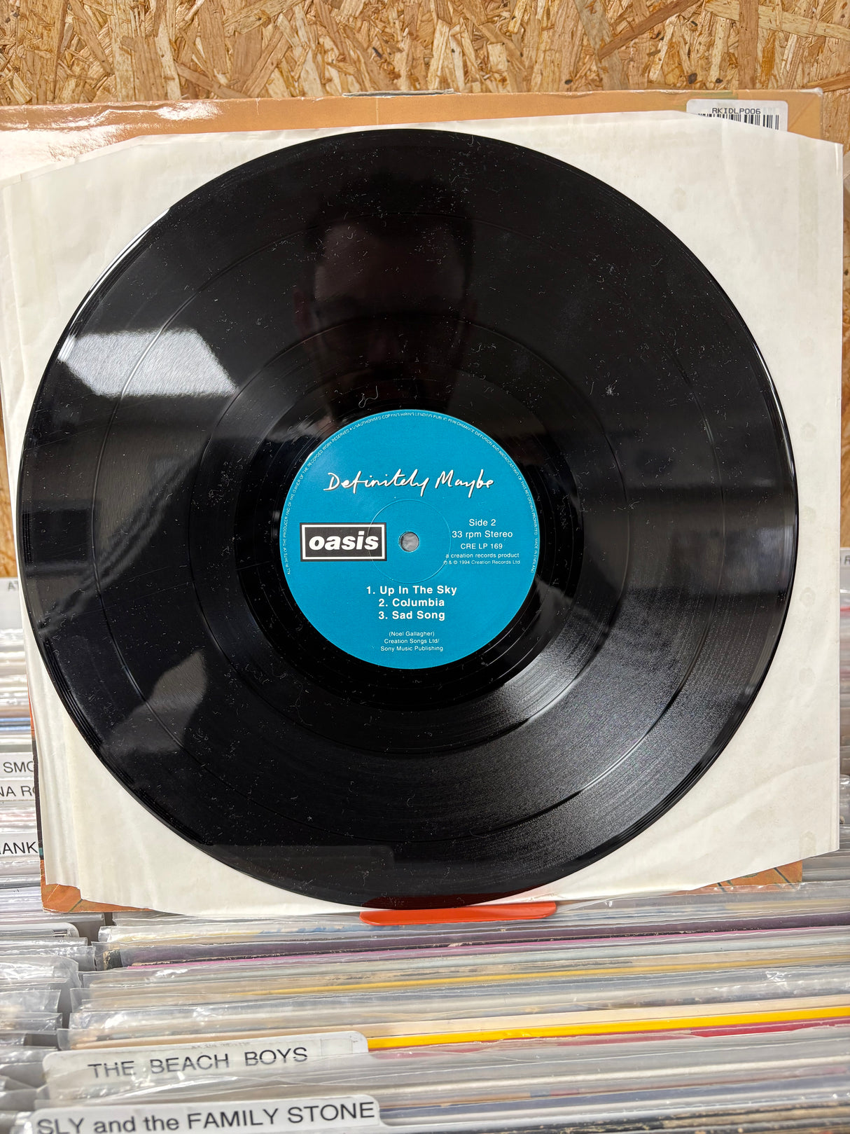 Oasis - Definitely Maybe - Creation Records MPO Pressing - VINYL