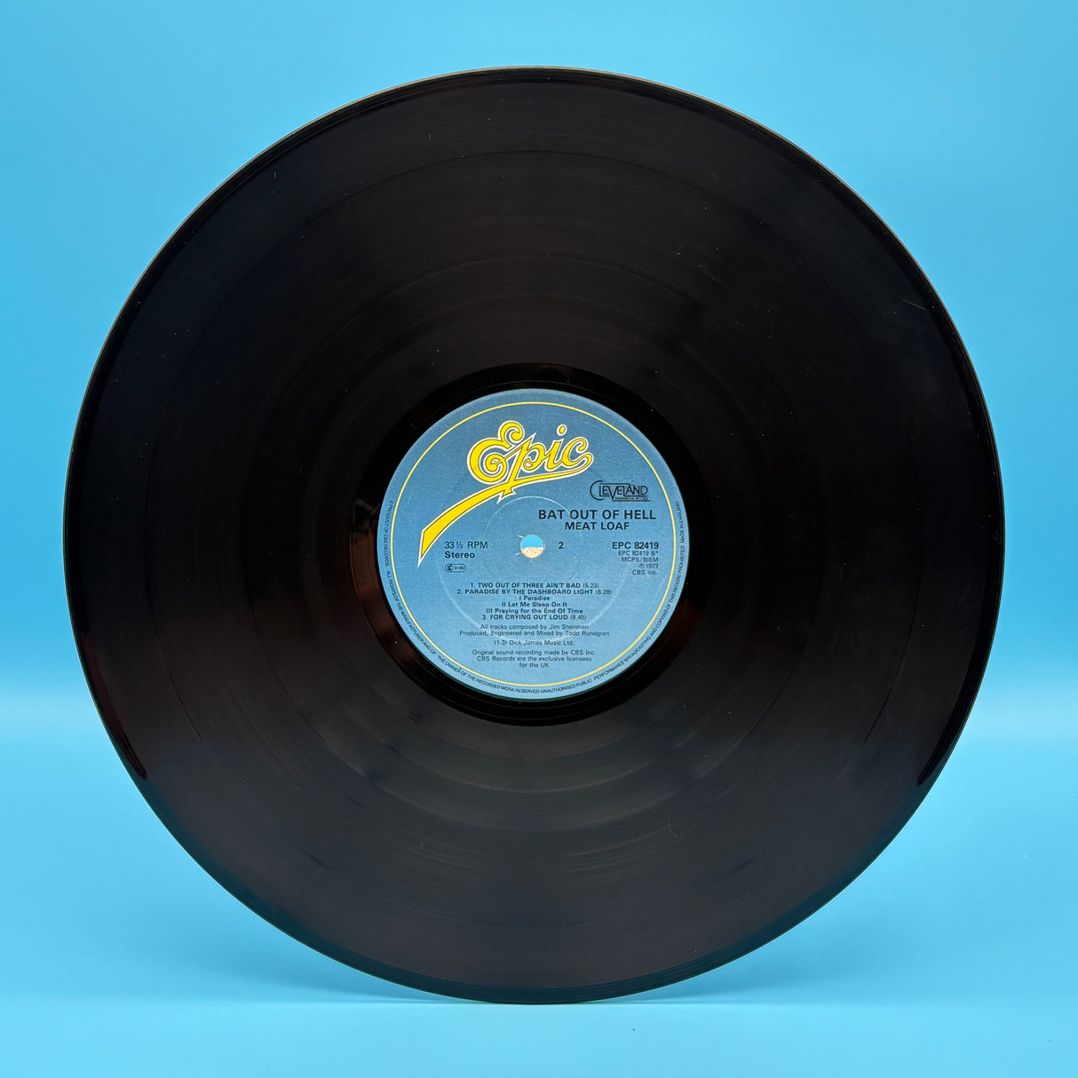 Meat Loaf - Bat Out Of Hell Vinyl