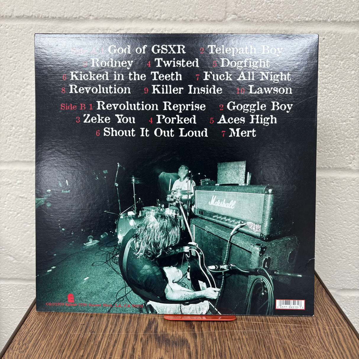 Zeke - Kicked In The Teeth - VINYL