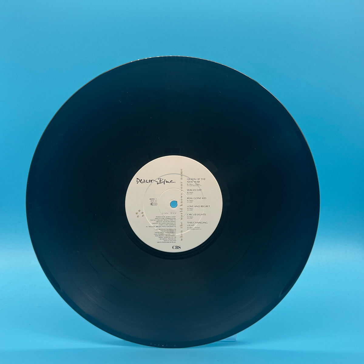 Deacon Blue - When the World Knows Your Name Vinyl