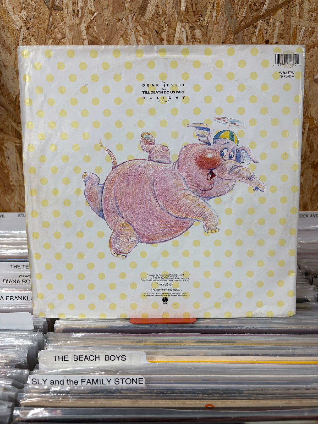 Madonna - Dear Jessie - Poster Sleeve 12” - VINYL