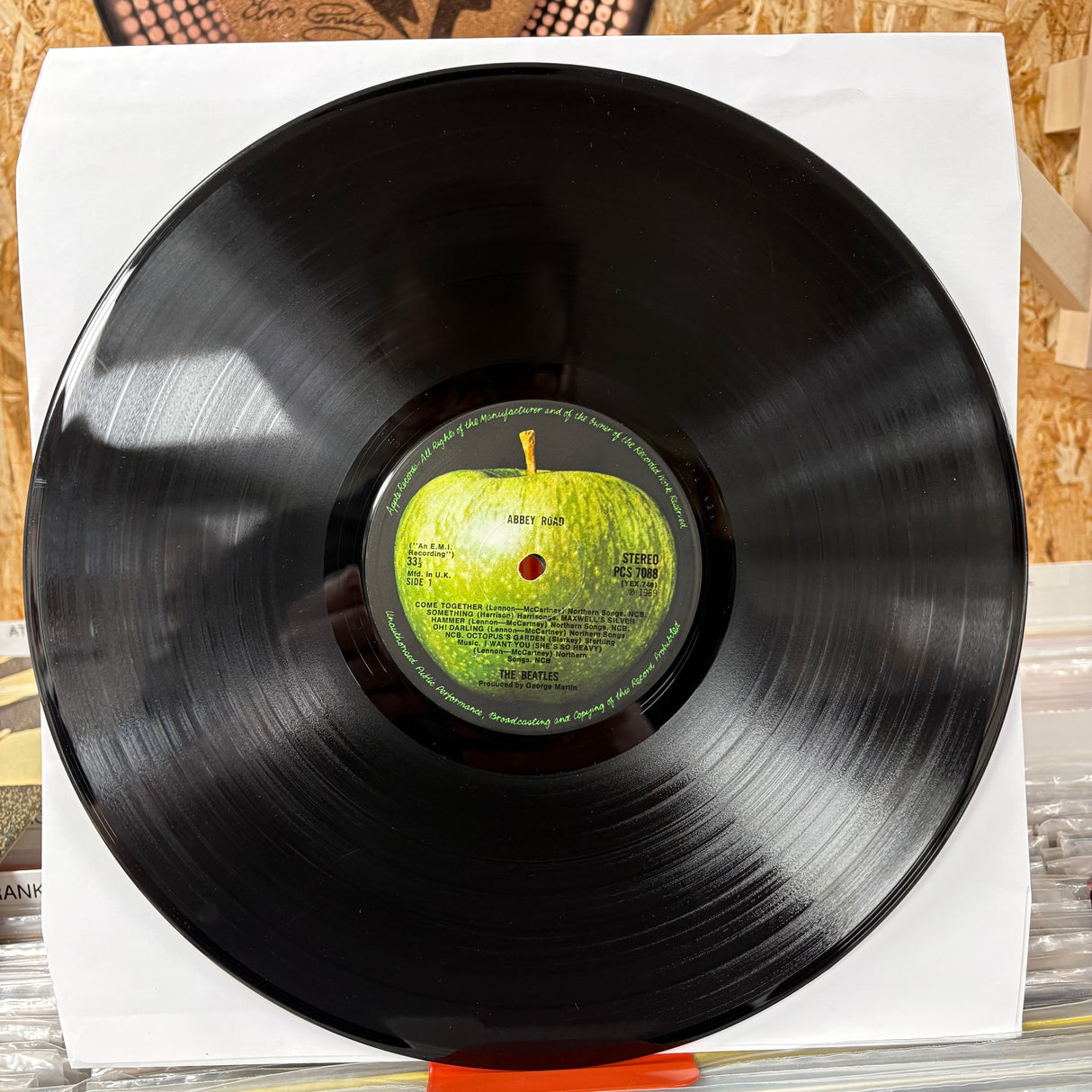 The Beatles - Abbey Road - Misaligned Apple - VINYL