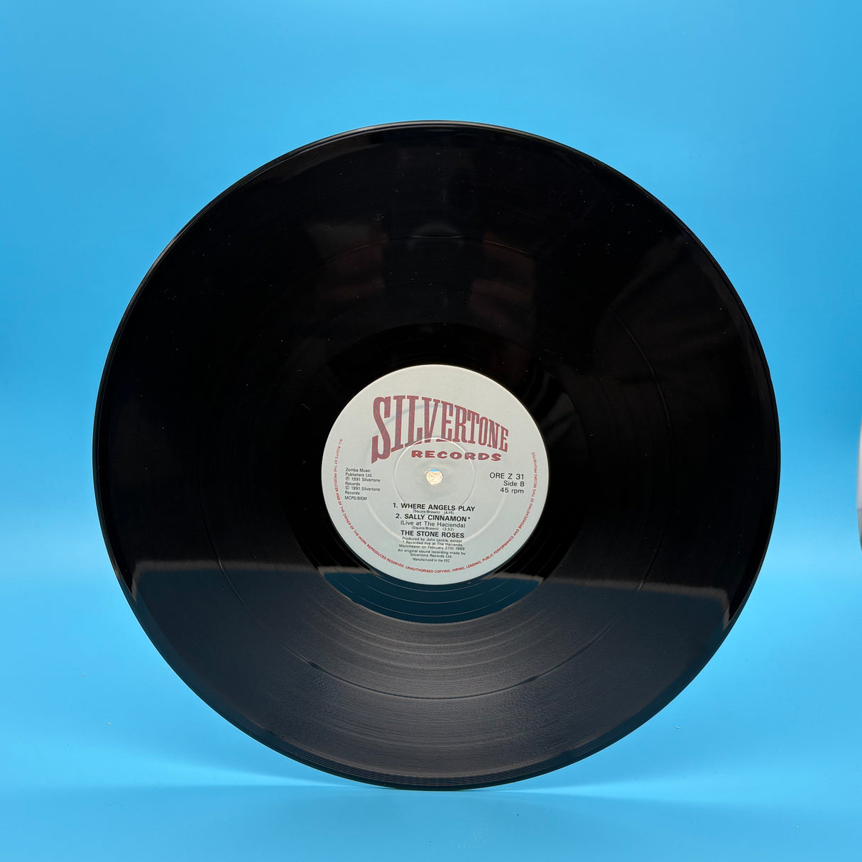 The Stone Roses - I Wanna Be Adored 12 Inch Single Vinyl