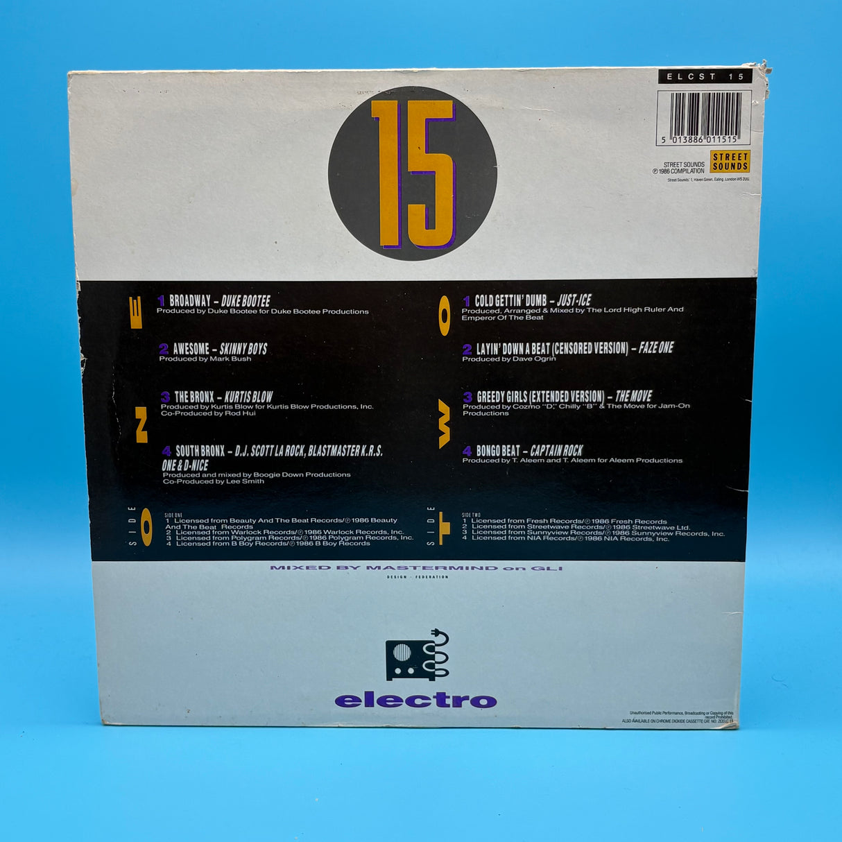 Street Sounds - Electro 15 Hip Hop Vinyl