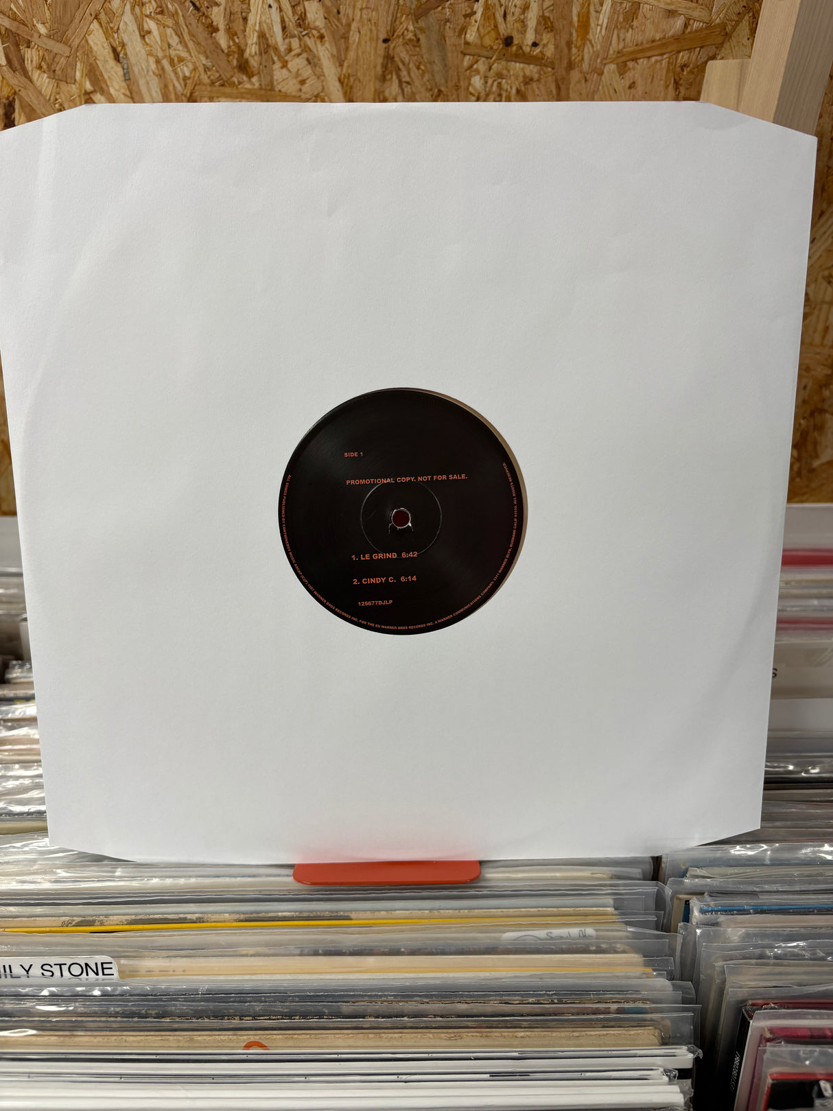 Prince - Black Album - Clear - Radio Promo - VINYL