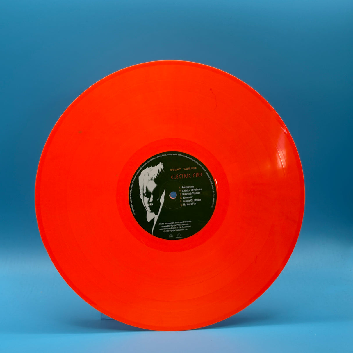 Roger Taylor - Electric Fire Orange Vinyl