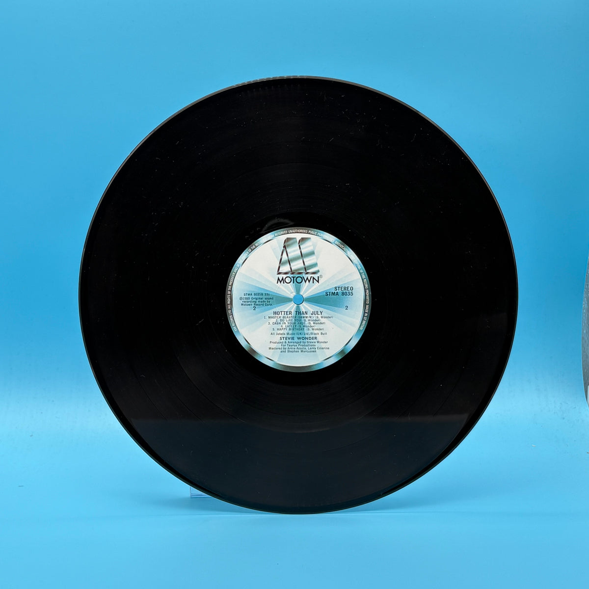 Stevie Wonder - Hotter Than July Vinyl