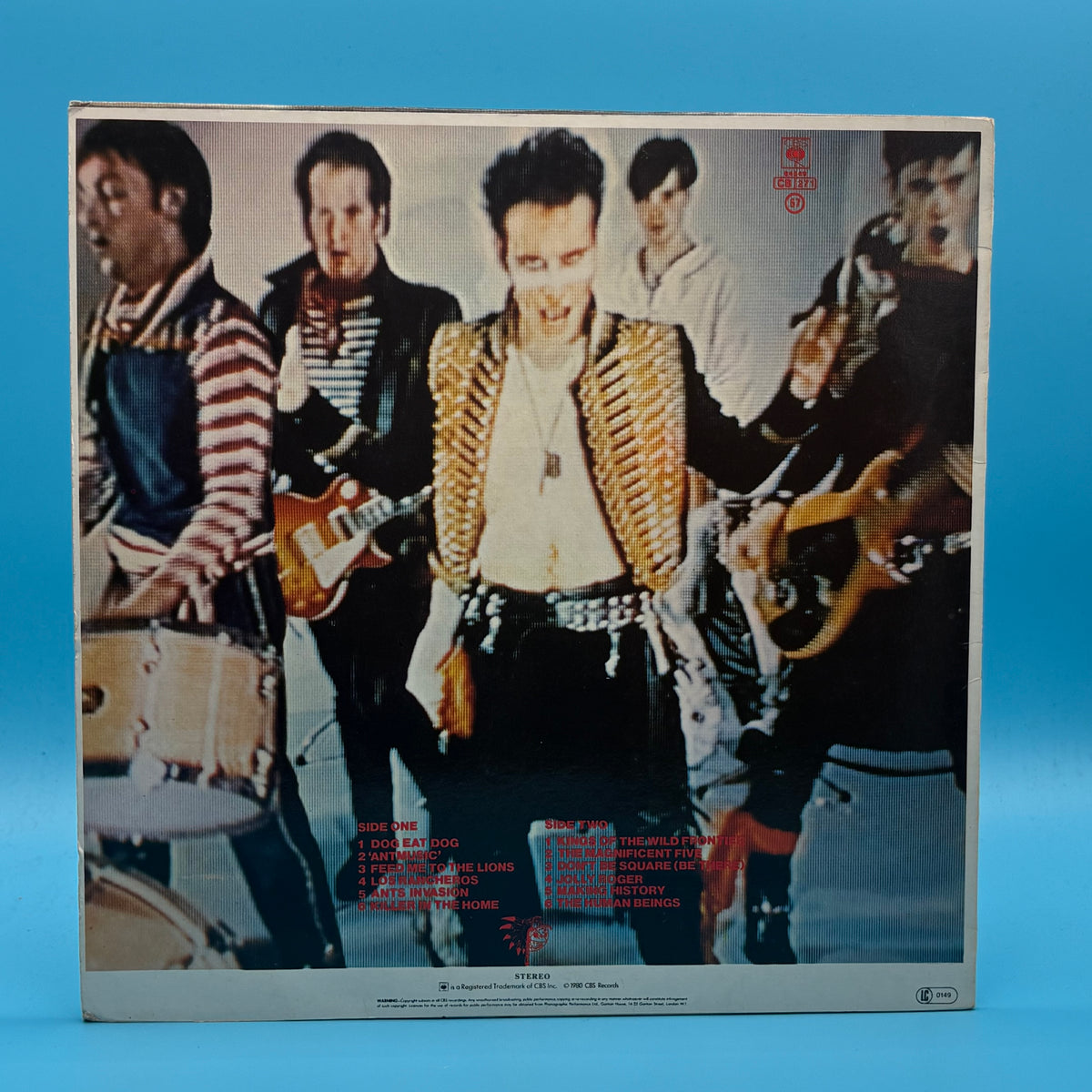 Adam And The Ants - Kings Of The Wild Frontier w/ catalogue Vinyl