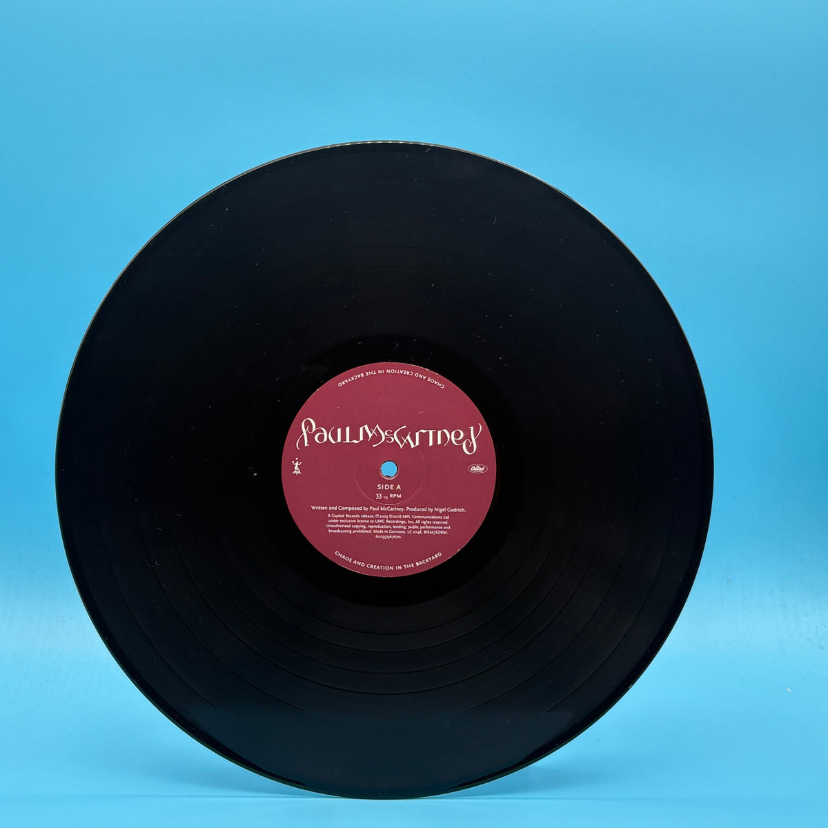 Paul McCartney - Chaos And Creation In The Backyard Vinyl