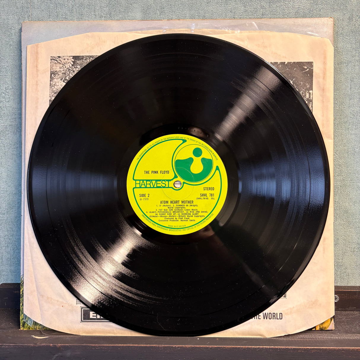 The Pink Floyd - Atom Heart Mother - Omits EMI From The Label - VINYL