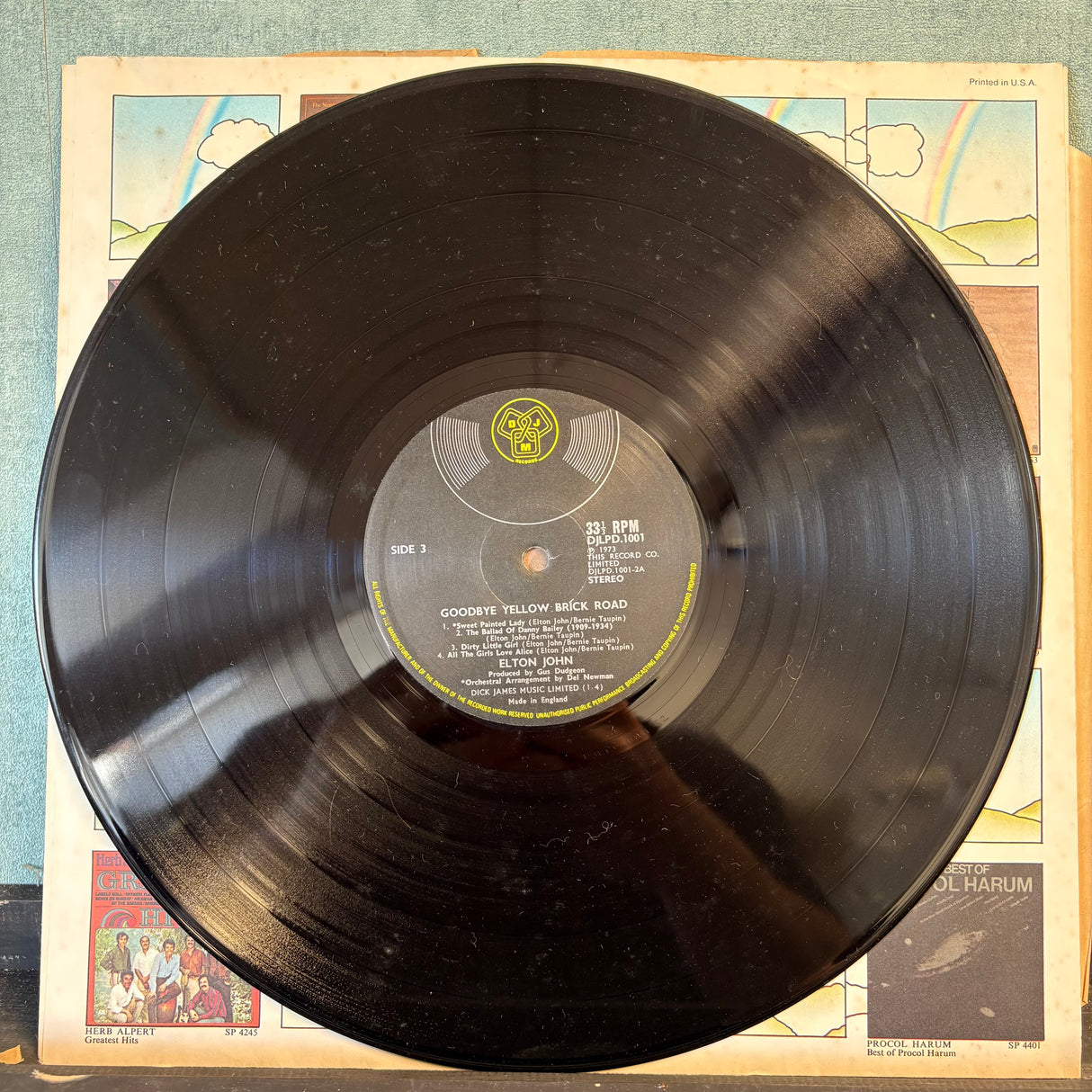 Elton John - Goodbye Yellow Brick Road - Translucent Red VINYL