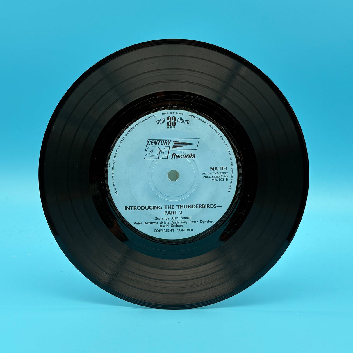 Thunderbirds - Mini Album 7" Vinyl