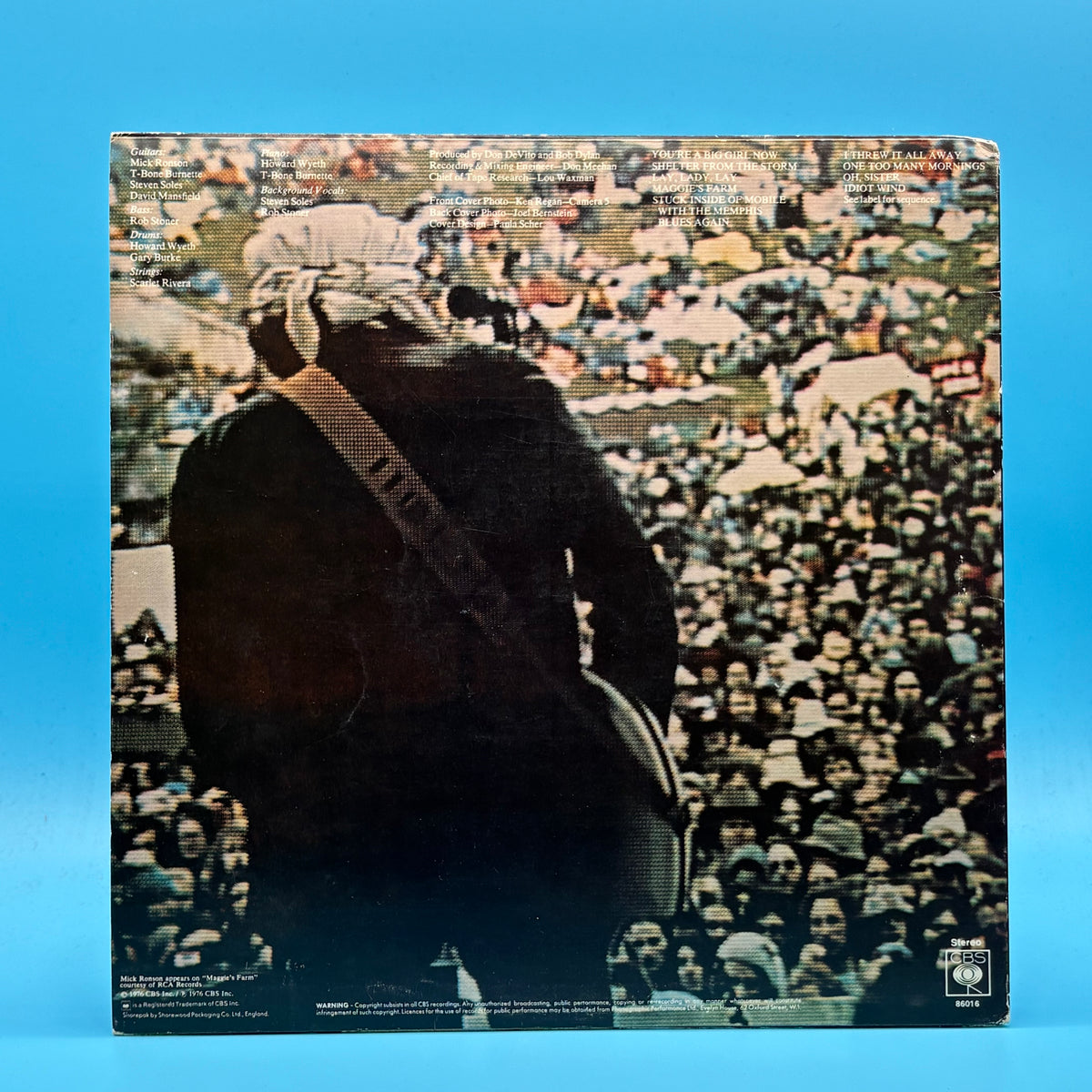 Bob Dylan - Hard Rain Vinyl