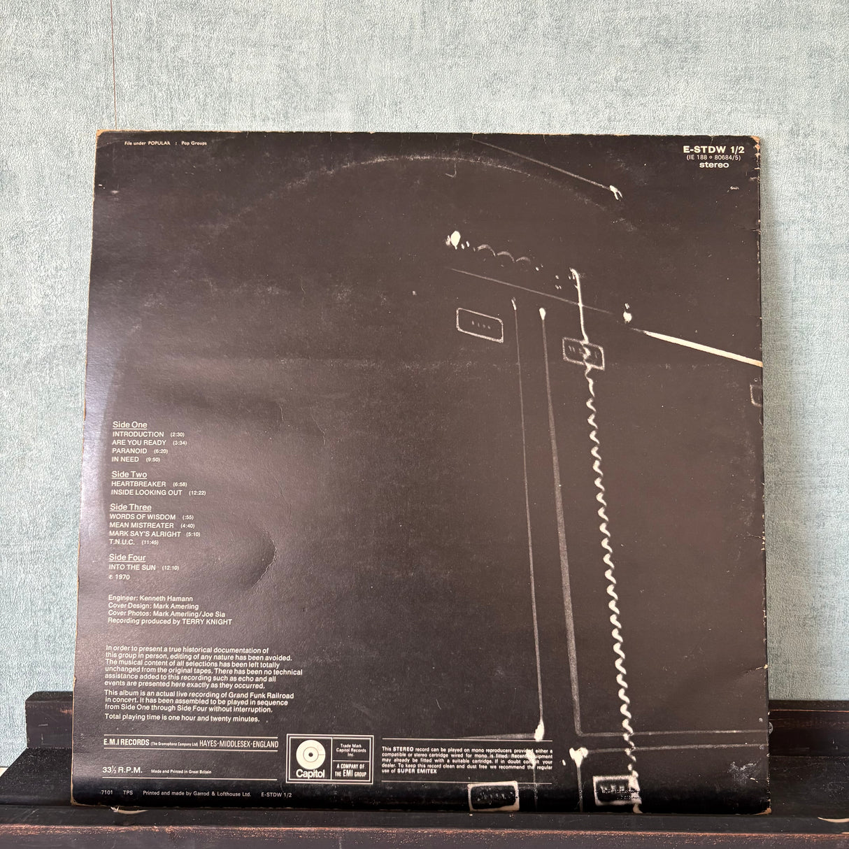 Grand Funk - Live Album - VINYL