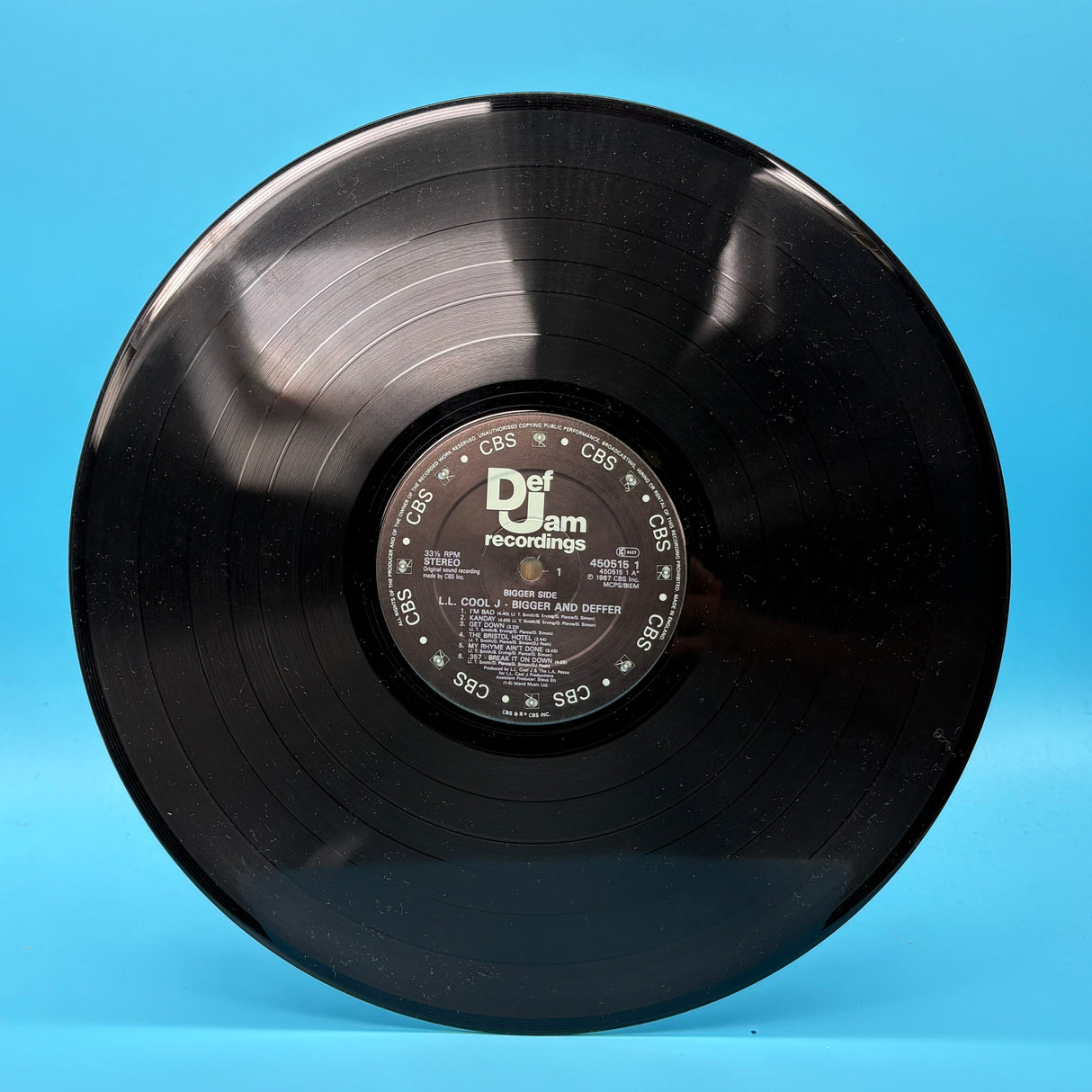 LL Cool J - Bigger And Deffer (BAD) Original Vinyl