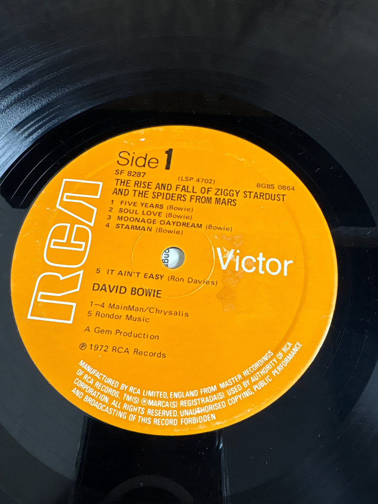 David Bowie - The Rise And Fall Of Ziggy Stardust And The Spiders From Mars - VINYL