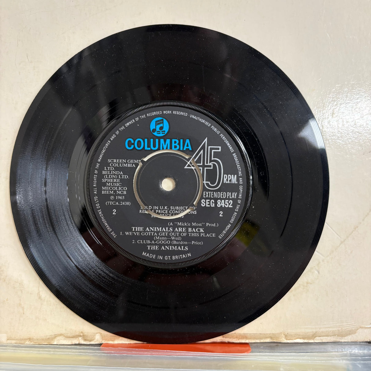 The Animals - Are Back Vinyl