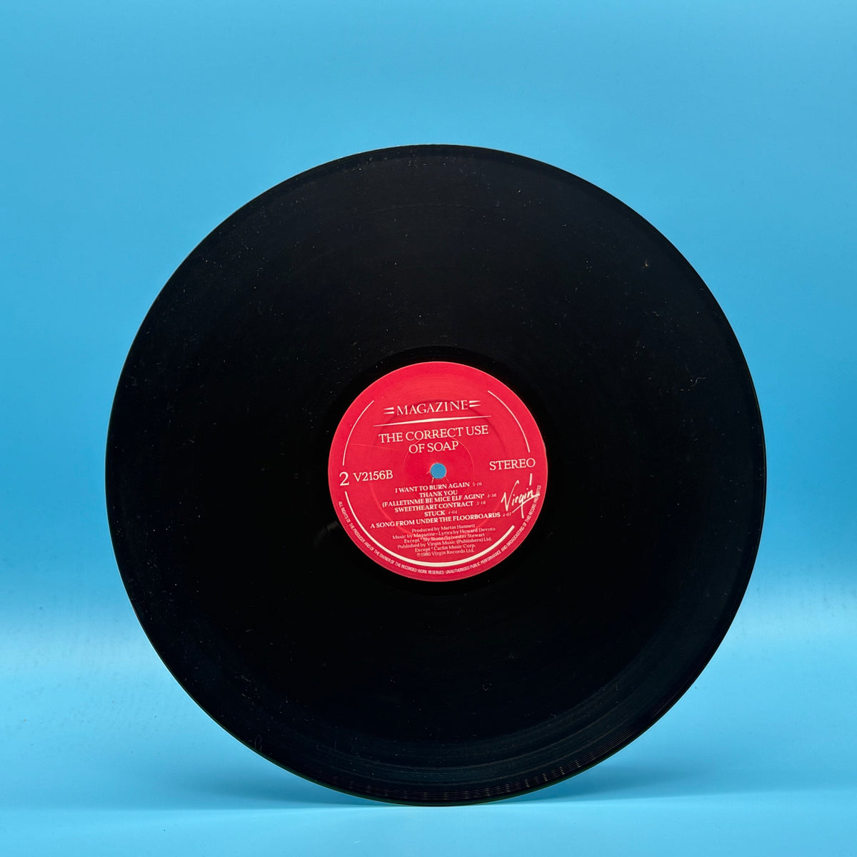 Magazine - The Correct Use Of Soap Vinyl