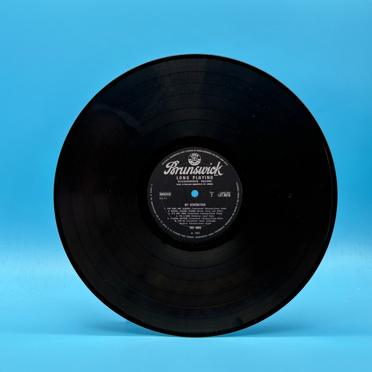 The Who - My Generation First Press Vinyl
