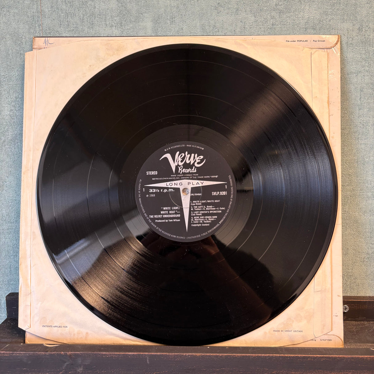 The Velvet Underground - White Light/White Heat - VINYL