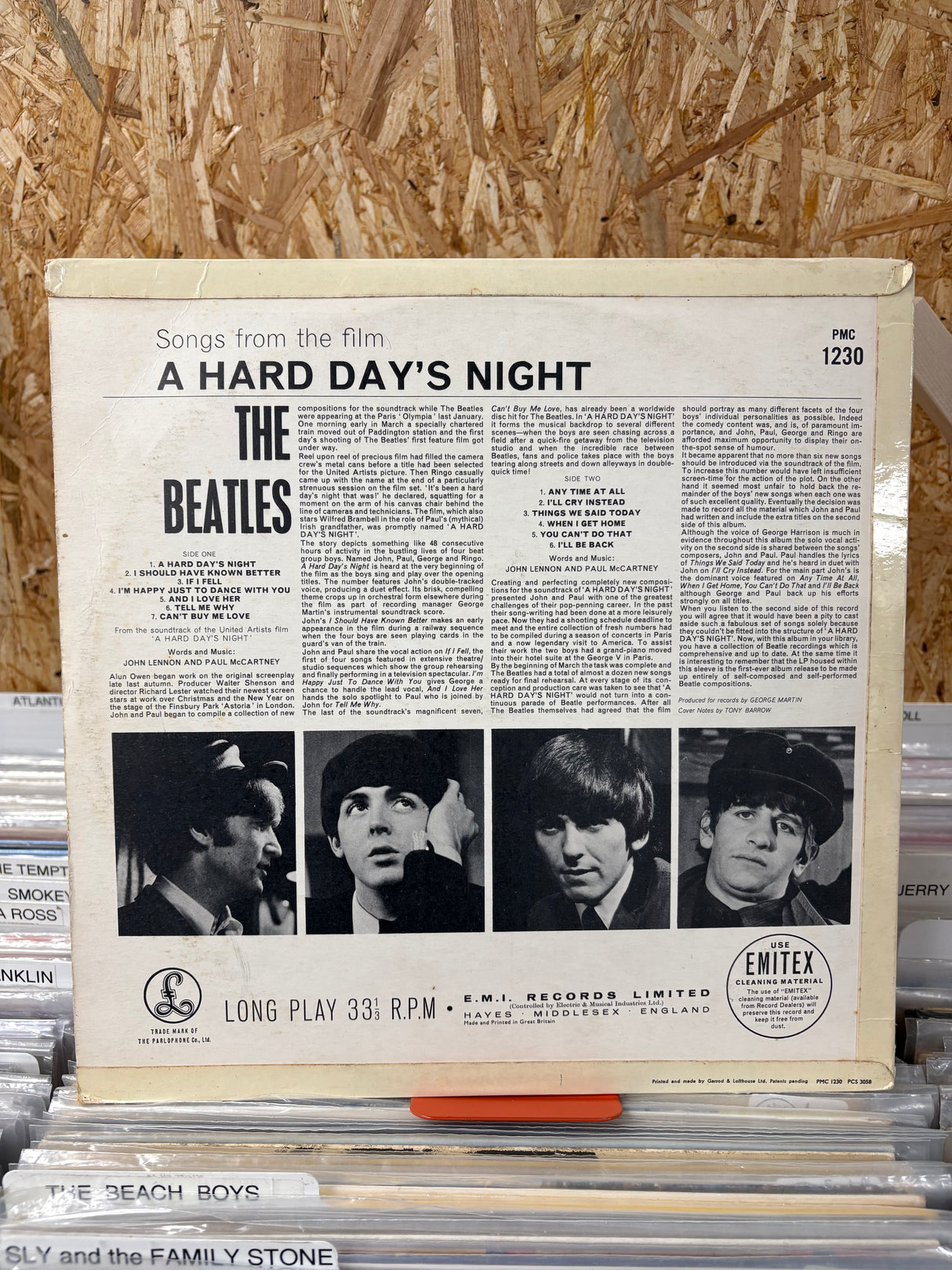 The Beatles - A Hard Days Night - Mono 1st Press - VINYL