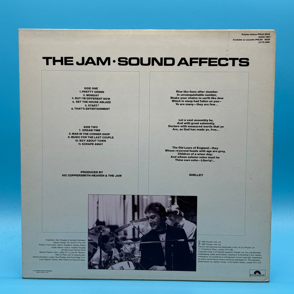 The Jam - Sound Affects Vinyl