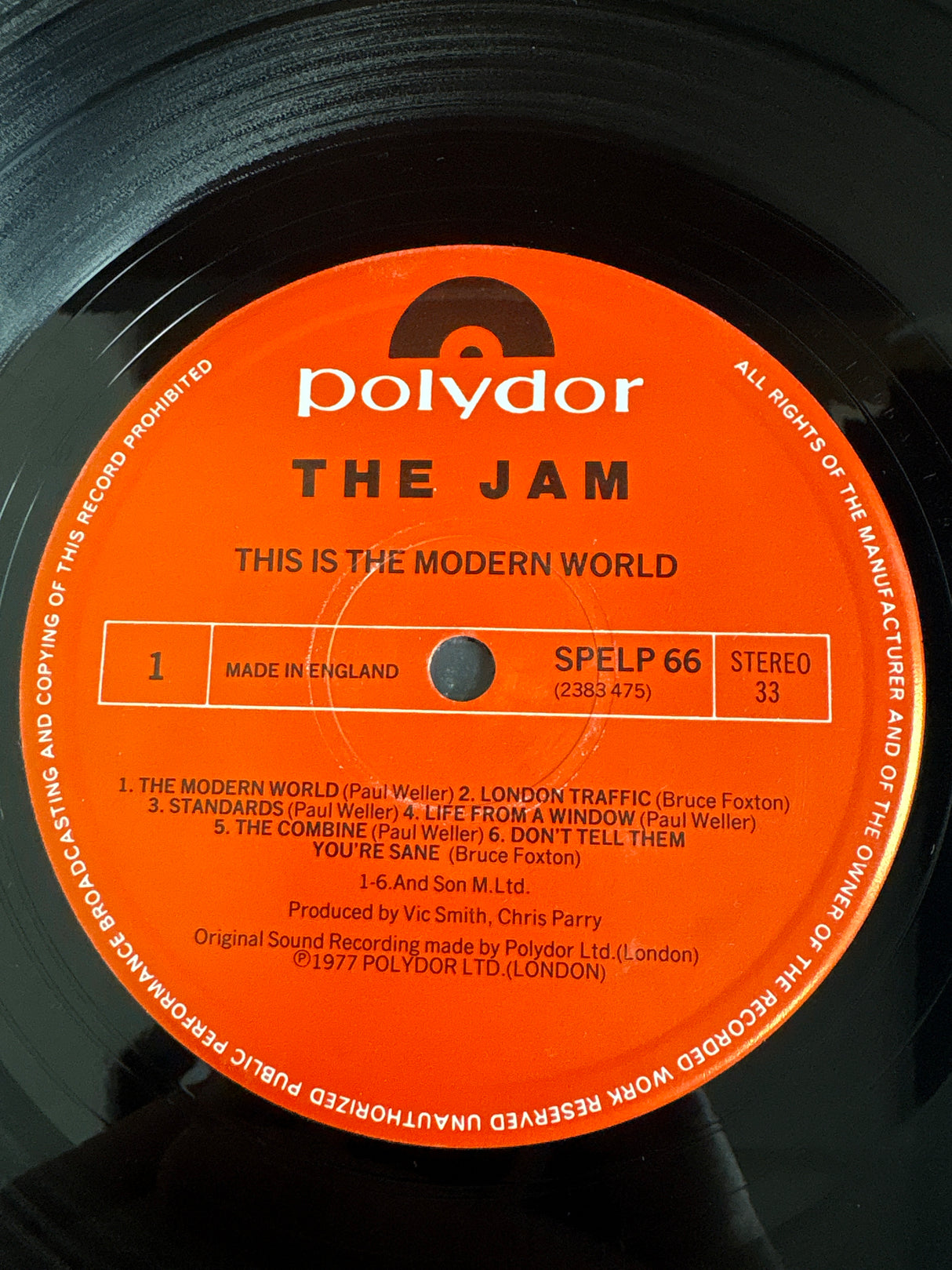 The Jam - This Is The Modern World - VINYL