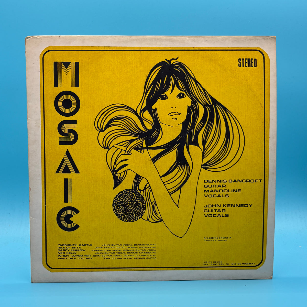 Mosaic/Zebra Crossing - White Label Vinyl